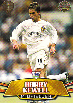 Harry Kewell Leeds United 2002 Topps Premier Gold Hot Shot #LU2